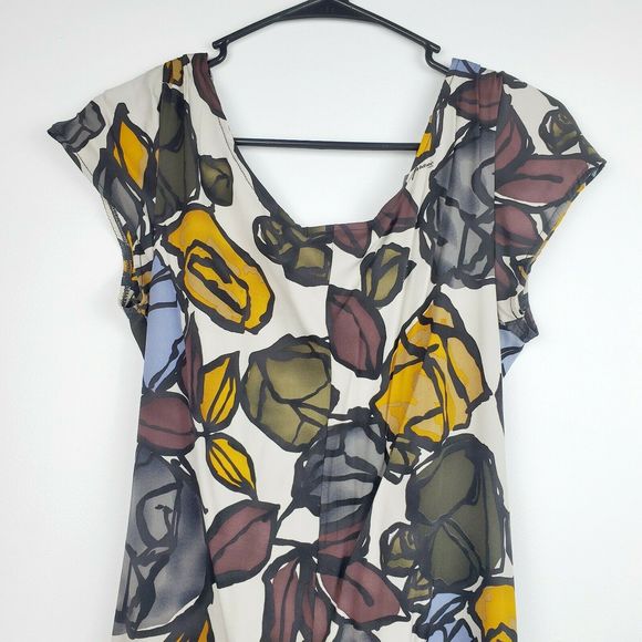 Prairie New York Lagenlook Silk Dress USA Med EUC - Picture 7 of 8